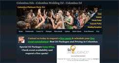 Desktop Screenshot of djscolumbusohio.com